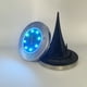 thumbnail image 5 of Luz solar subterránea para jardín al aire libre, luz de suelo con enchufe a tierra, luz subterránea de 8 LED, luz de terraza para paisaje de jardín, resistente al agua, 5 of 5