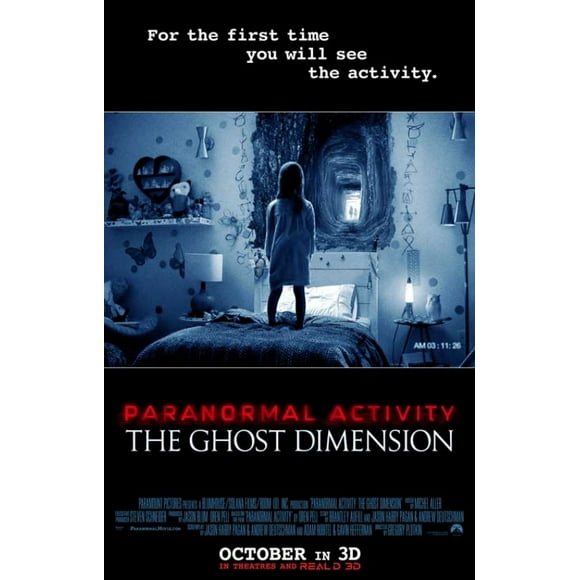 Paranormal Activity The Ghost Dimension Movie Poster (27 x 40)