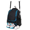 thumbnail image 1 of Bolsa de béisbol LARIPOP Bat Mochila para béisbol juvenil, 1 of 7