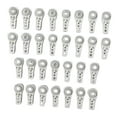 thumbnail image 2 of 30 piezas de soportes de rodamientos de bolas para canal y varilla transversal, deslizamiento suave, accesorios de repuesto de calidad fáciles, 2 of 9