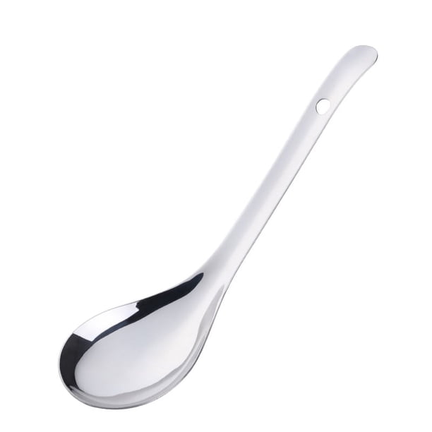 Cuchara grande para servir arroz, cucharas de sopa de mango largo de acero inoxidable 18/8 de alta calidad, cuchara de mesa dorada, vajilla, utensilios de cocina Ormromra 2029302-3