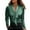 Green, variant on Wlynlyn Womens Satin Blouses V Neck Bow Elegant Long Sleeve Shirts Loose Casual Dressy Office Business Tunic Tops