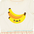 thumbnail image 4 of Inktastic Adorable and Yummy Bananas Girls Toddler Dress, 4 of 5