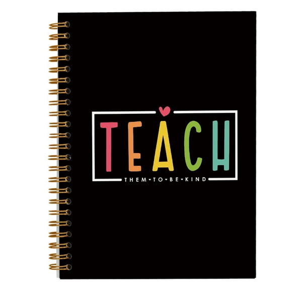 Cuaderno en espiral Tizzer, regalos para maestros, enséñales a ser amables