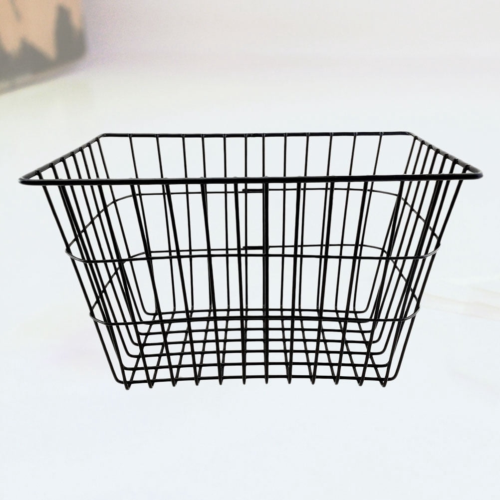 TAILTOSS Black Hanging Basket Bike Storage Basket with Easy Attachment