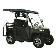 Massimo Buck 250X Side by Side 2WD 177cc EFI 12hp, Gas Golf Cart UTV - Green