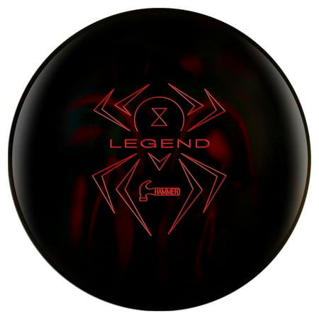 Hammer Black Widow Legend Bowling Ball (15lbs) (Best Bowling Ball For Heavy Oil Lanes)