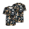 thumbnail image 3 of Daiia Dogs Mens Baseball Jersey Button Down Shirts Short Sleeve Sports Uniforms-4X-Large, 3 of 9