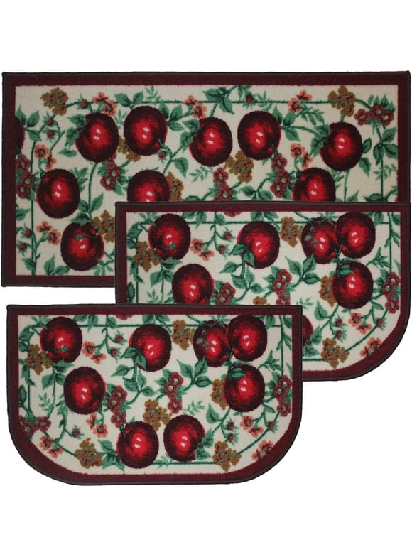 Fruit & Vegetable Kitchen Rugs in Rugs