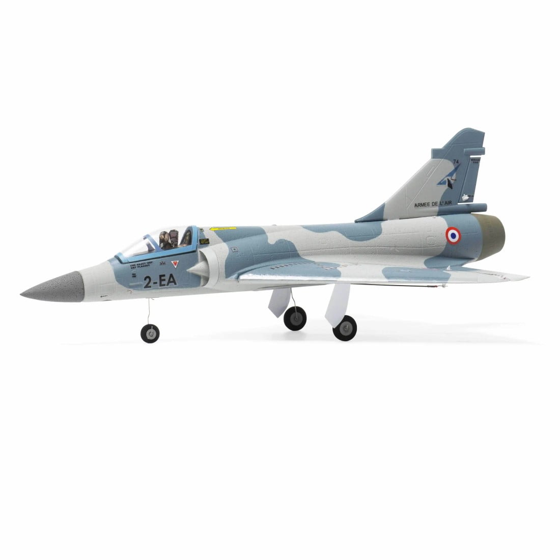 MinimumRC Phantom 2000 RC Jet 30mm EDF Brushless 4CH Airplane with Gyro, Delta Wing, EPS Foam, Lightweight RC Aircraft(Left-Hand Throttle/1 Battery)