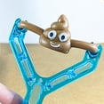 thumbnail image 2 of Juguetes De Eyección De Caca Falsa Mini catapulta antiestrés caca elástica juguetes voladores viscosos para niños regalos de vacaciones Sywqhk libre de BPA, 2 of 8
