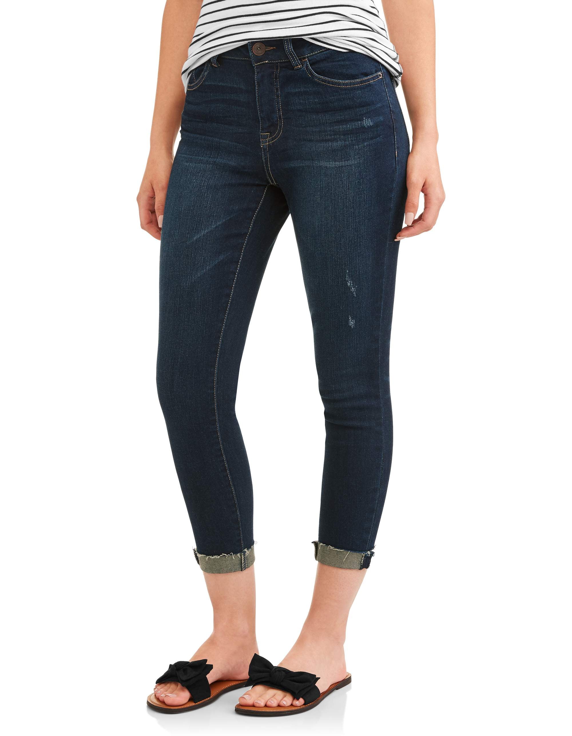 women's rolled cuff jeans