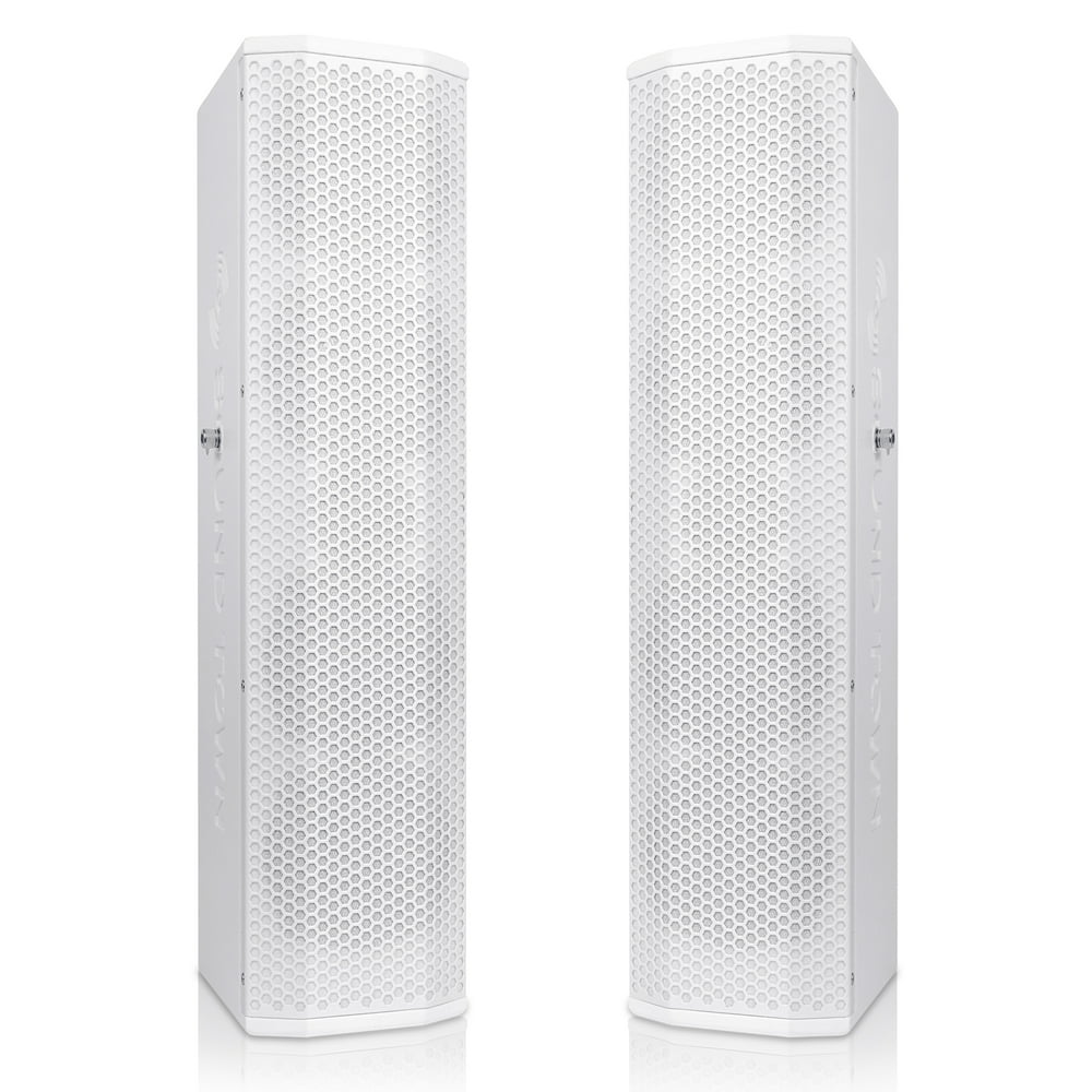 Sound Town Pair of Passive WallMount Column Mini Line Array Speakers