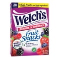 thumbnail image 1 of Welch's Fruit Snacks, Berries N Cherries, Snack Box, Gluten Free Box of 28 Pouches, 1 of 8