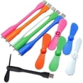 thumbnail image 3 of Portable Mini USB Fan - Flexible Cooler Cooling Fan for PC, Laptop, Power Bank (6Pcs), 3 of 3