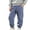 Blue, variant on THJRPQJFD Kids Boys Cotton Active Jogger Pants Elastic Waist Athletic Joggers Classic Plain Sweatpants Casual Jogging Bottoms Track Pant Preppy Clothes