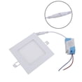 thumbnail image 4 of Gomyhom AC85-265V Square Shape LED Panel Light 15W Bright LED Ceiling Recessed Light warm white, 4 of 8
