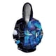 thumbnail image 3 of Sudadera con capucha y estampado 3D de mariposa y ángel para hombre, con estampado de flores, hojas y libros, sudaderas con capucha y cremallera holgadas y cómodas a la moda, 3 of 4