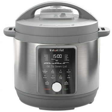 Instant Pot Duo Plus, 8-Quart Whisper Quiet 9-in-1 Electric Pressure Cooker, Slow Rice Cooker, Steamer, Sauté, Yogurt Maker, Warmer  Sterilizer, App With Over 800 Recipes, Stainless Steel