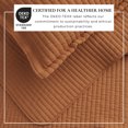 thumbnail image 4 of Great Bay Home Detailed Channel Stitch Microfiber All-Season Quilt Set With Shams (Twin, Copper), 4 of 6