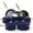 Blueberry, variant on Nuwave 13pc Healthy Duralon Blue Luxury Edition Cookware Set, Diamond Infused Nonstick Ceramic Coating, Dishwasher & Oven Safe, Tempered Glass Lids & Stay-Cool Handles, Blueberry