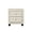 Cream, variant on Cream Velvet Upholstered 2 Nightstand With Alluring Crystal Tuft Ornaments Appealing Tufting