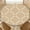 Beige Lattice Trellis, variant on YESAD Elastic Tablecloth For Round Tables, Waterproof Tablecover For Up To 44in Round Table, Dining Tablecover For Indoor And Outdoor, Holiday, Graphite Wood Slats