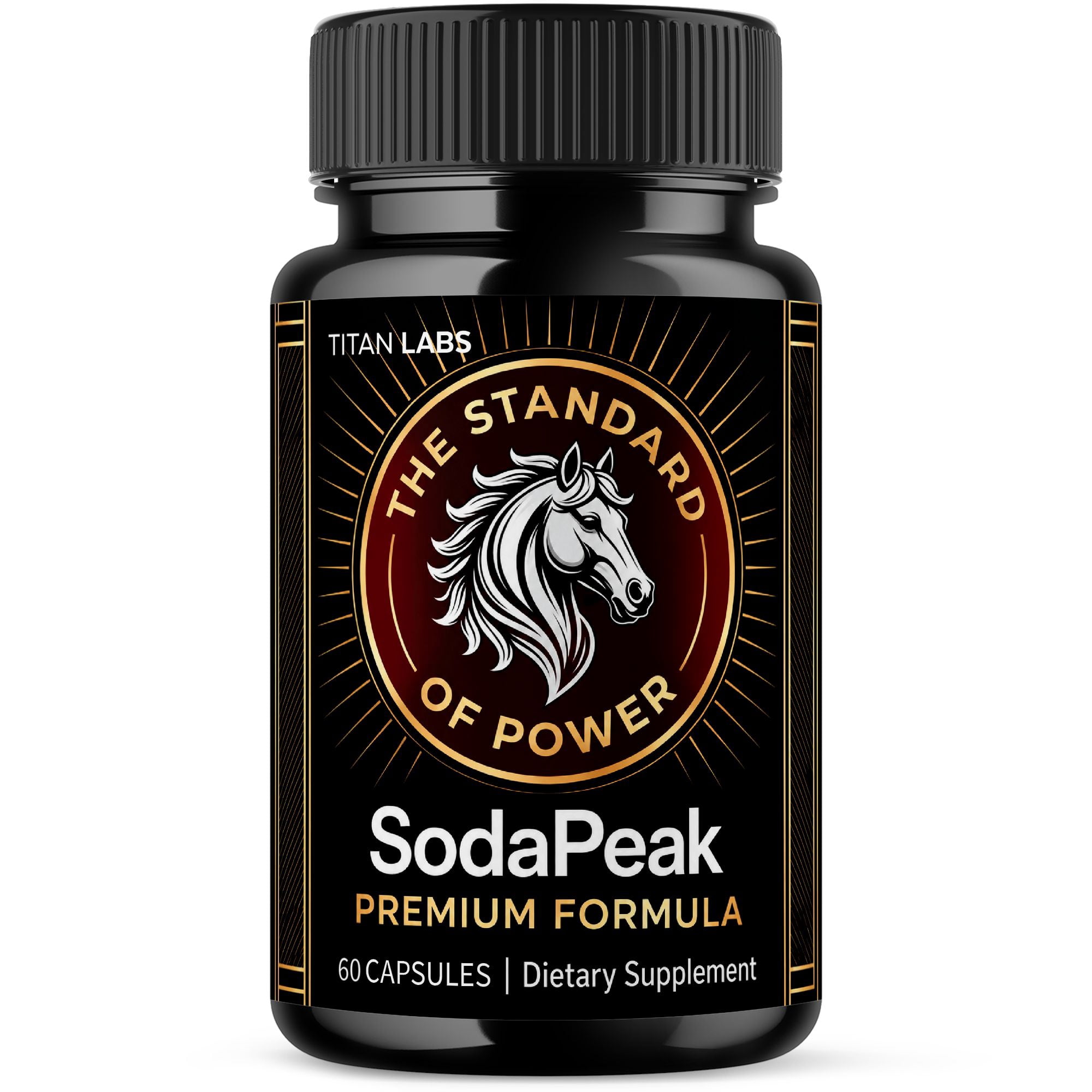SodaPeak Advanced Formula Natural Supplement Pills for Max Strength Soda Peak Capsules (1 Pack)