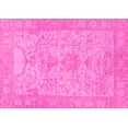 thumbnail image 1 of Ahgly Company Indoor Rectangle Oriental Pink Traditional Area Rugs, 6' x 9', 1 of 4