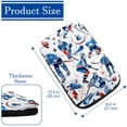thumbnail image 4 of Ice Hockey Furry Printed Soft Comfortable Armrest Cover Car Armrest Accessory 12.5x8.2 Inch, 4 of 6