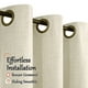 thumbnail image 5 of Cortinas opacas Lajode de lino 100% opacas, 213 x 132 cm, 2 paneles, 5 of 9