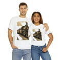 thumbnail image 7 of Unisex Heavy Cotton T-Shirt Classic Train 017, 7 of 7