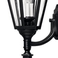 thumbnail image 3 of Hinkley Lighting H1470 41" Height 3 Light Lantern Outdoor Wall Sconce From The M - Black, 3 of 5
