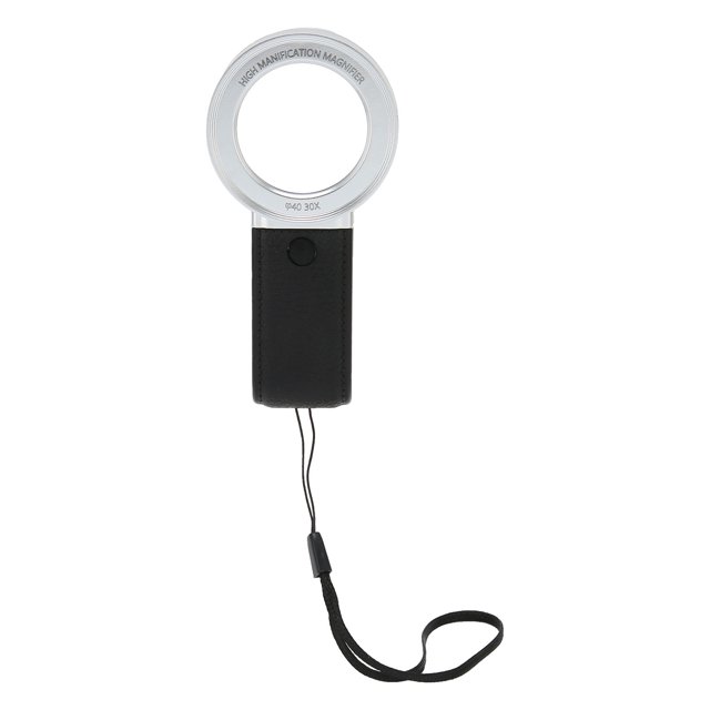Lupa de lente óptica, lupa 30X con lupa X, lupa con diseño revolucionario ligero