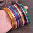 thumbnail image 4 of U8MO 1 Roll 1/1.5/2mm Soft Aluminum Metal Beading Wire Craft Jewelry Making Cord-2mm-Gold, 4 of 4