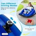 thumbnail image 3 of OLAKIDS Bumper Car for Toddlers, 12V Kids Electric Ride on Toy with Remote Control, Battery Powered Vehicle Racer for Baby, 360 Degree Spin Rotation, Colorful Flashing LED Lights, Music, 3 of 9