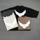 thumbnail image 2 of Camiseta para hombre, ropa de calle, moda Dove Kanye West YZY, camiseta más grande, camisetas casuales para mujer, camisetas Harajuku Hip Hop, camiseta de gran tamaño, 2 of 5