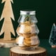 thumbnail image 2 of Juego de 6 tarros de dulces para árbol de Navidad, caja de suministros navideña transparente, 2 of 5