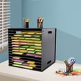 thumbnail image 3 of File Storage Cabinet, Desktop Document Organizer Scrapbook Paper Organizer, 3 of 12