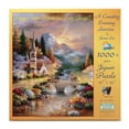 thumbnail image 3 of SUNSOUT INC - A Country Evening Service - 1000 pc Large Pieces Jigsaw Puzzle by Artist: James Lee - Finished Size 27" x 35" - MPN# 18073, 3 of 5