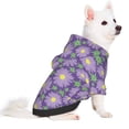 thumbnail image 2 of Haiem Daisies Flowers for Winter Dog Hoodie Sweatshirts with Pockets Warm Dog Clothes for Small Dogs Chihuahua-X-Large, 2 of 7