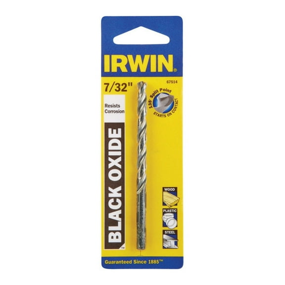 1PC Irwin Black Oxide Drill Bit