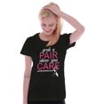 thumbnail image 3 of Grab Pair Show You Care Pink Ribbon Womens Fitted Plus Size Graphic Tee Brisco Brands 3X, 3 of 5