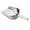 Silver 11"x3.9", variant on Uxcell Stainless Steel 7.5x2.2" Cereal Sugar Utility Shovel Home Kitchen Ice Scoop