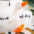 thumbnail image 4 of Peluche de pato de 25,6 pulgadas, gigante, adorable, suave y adorable, ideal como regalo de cumpleaños para niños y familia (blanco), 4 of 4