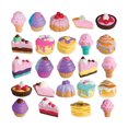 thumbnail image 4 of The Orb Factory Soft'n Slo Squishies™ Chocolate Heart Cupcake, 4 of 4