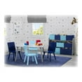 thumbnail image 5 of Delta Children Kids 5-Piece Activity Table and Chair Set, Gray / Blue, 5 of 5