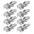 thumbnail image 4 of 50 Uds. Tornillos roscados antideslizantes de acero de tungsteno y aluminio para neumáticos, para carretilla elevadora y camión, 4 of 12
