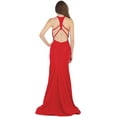 thumbnail image 2 of Fitted Mermaid Gown, 2 of 4