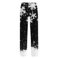 thumbnail image 5 of Lopecy-Sta Womens Sleep Pants Christmas Print Comfy Lounge Pants Comfy Pajama Bottom Drawstring Elastic Waist Sleepwear Long Pajamas Pants for Women, 5 of 5